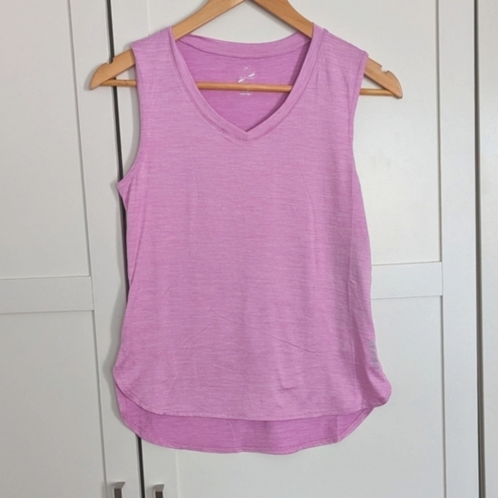 HEAD | Lilac Sleeveless Active V-Neck Top Size  XSmall